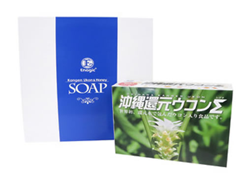 Capsules + Soap (Capsules x 5 pcs + Soap 16 pcs)